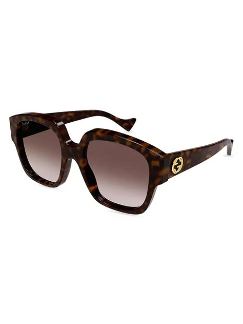 gucci ggo140 sunglasses|Gucci 55mm square sunglasses.